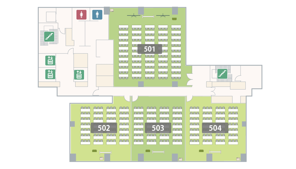 5階フロアマップ