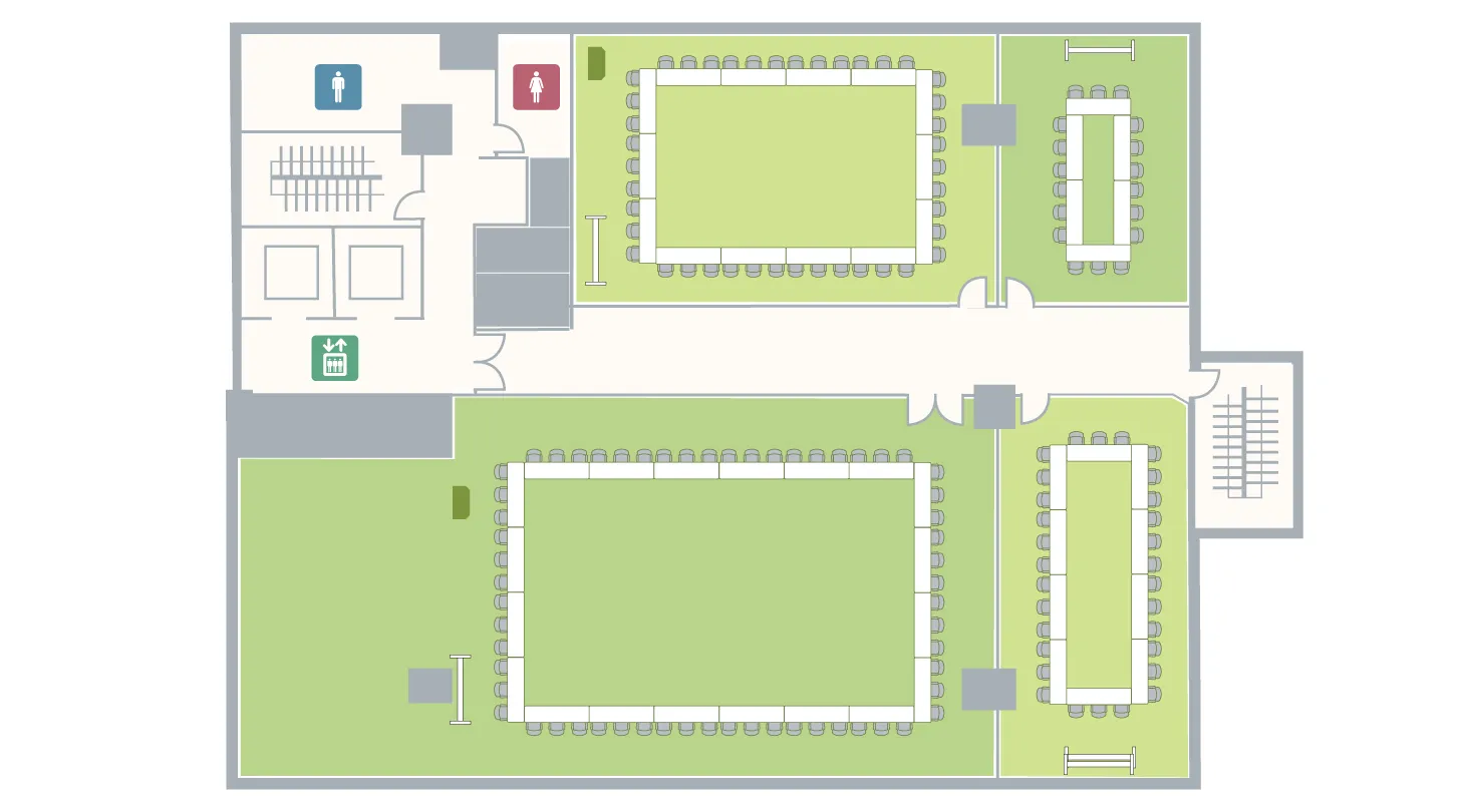 ビジョンセンター市ヶ谷 12F 口の字