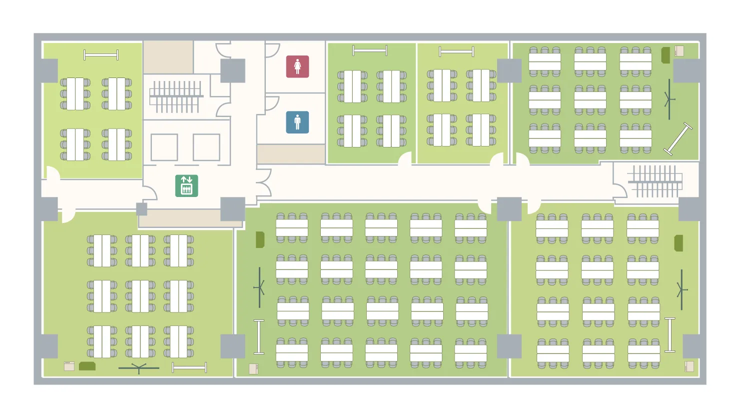 ビジョンセンター市ヶ谷 2F I字島