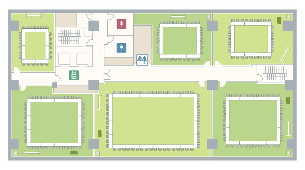 ビジョンセンター市ヶ谷 3F 口の字