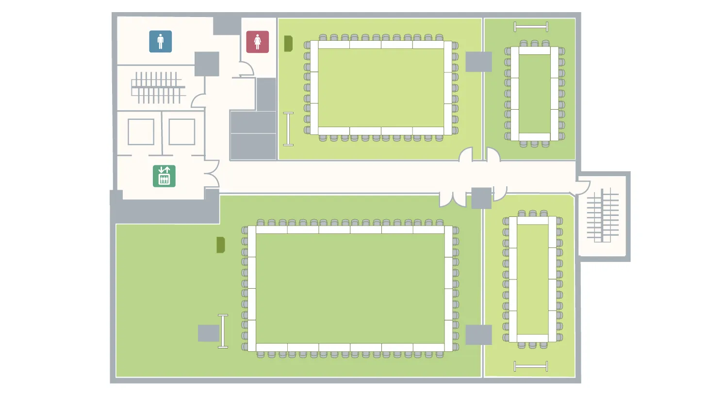 ビジョンセンター市ヶ谷 6F 口の字