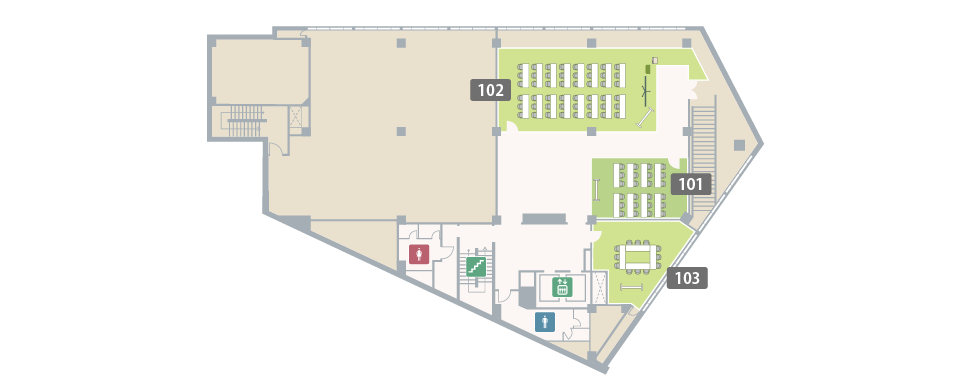 b1階フロアマップ