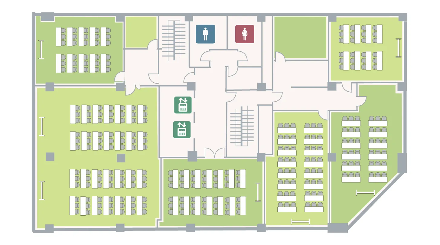 虎ノ門アネックス 4F フロアマップ スクール