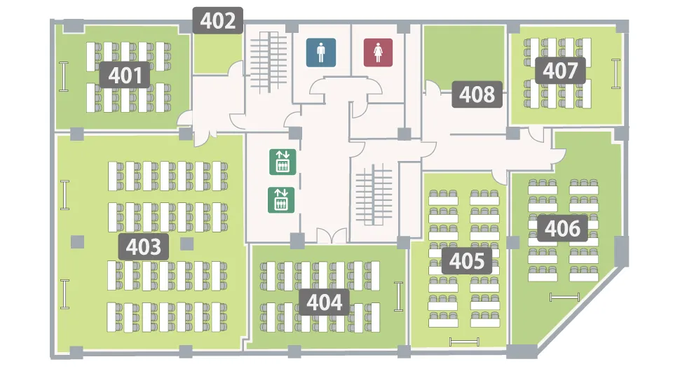 4F フロアマップ