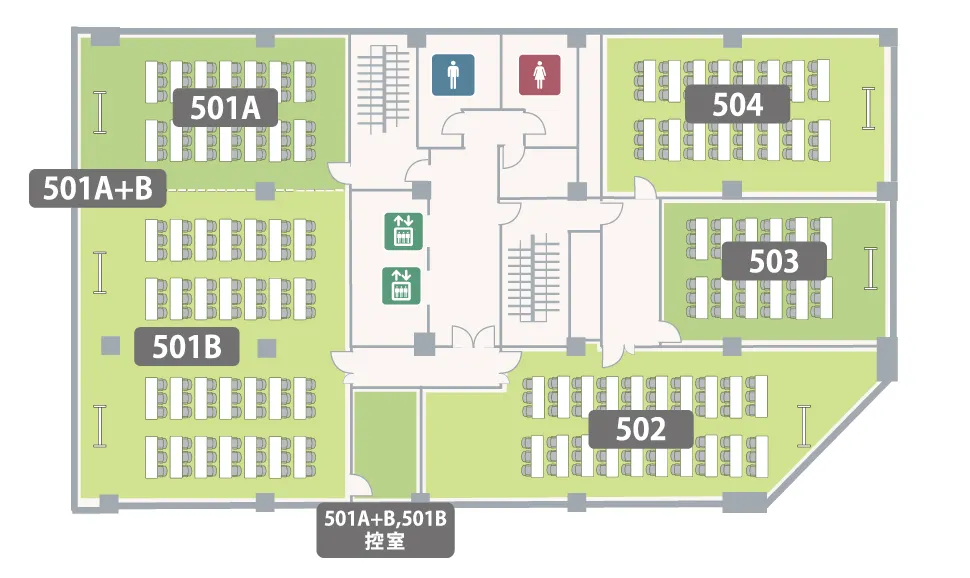 5F フロアマップ