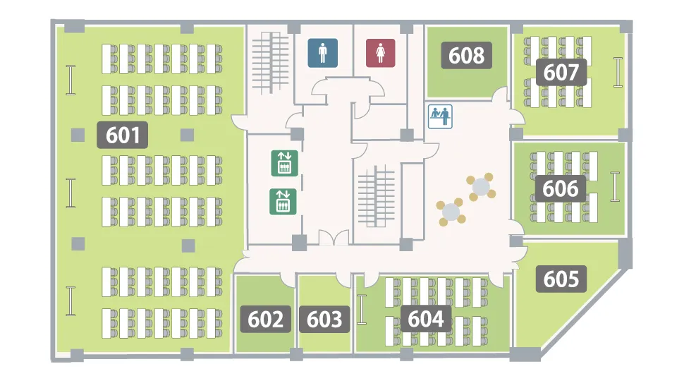 6F フロアマップ